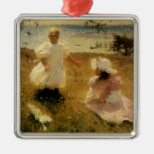 Die Schwestern Silbernes Ornament