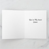 Die Schwestern sind Sonderkarte Karte (Innenseite)