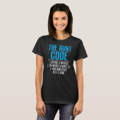 Die Schwestertüte der Tante-Code-Familie T-Shirt (Vorne ganz)