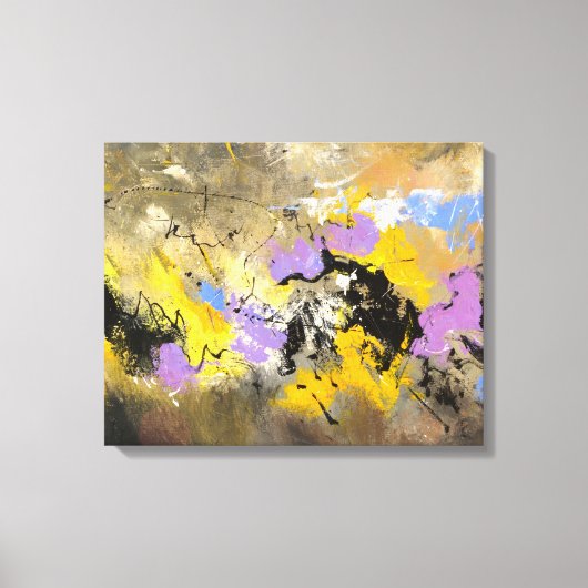 Die Schwierigkeiten eines Chrysalides Leinwanddruck (Vorderseite)