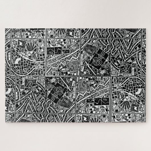 DIE SCHWIERIGSTE MODERNSTE KUNSTPUZLE DER WELT PUZZLE (Horizontal)