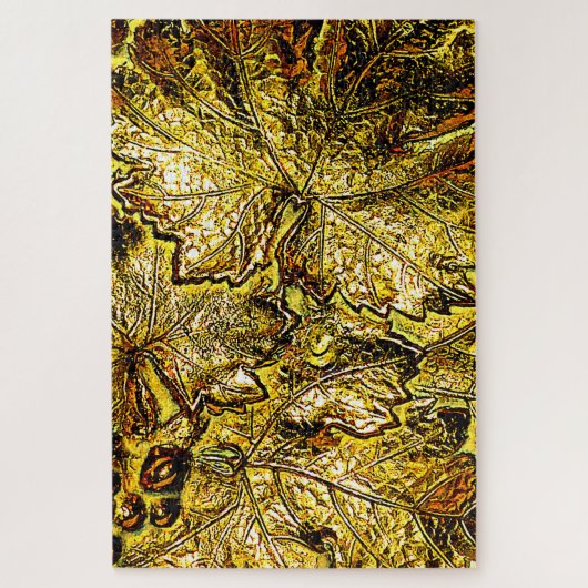 DIE SCHWIERIGSTEN GOLDENEN BLÄTTER DER WELT PUZZLE (Vertikal)