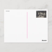 Die Schwimmmannschaft der Stiefmütterchen Postkarte (Rückseite)