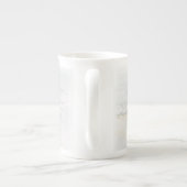 "Die Schwimmstunde" Knochen China Tasse mit feiner (Rückseite)