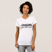Die Schwindelsonne der Frauen T-Shirt (Vorne ganz)