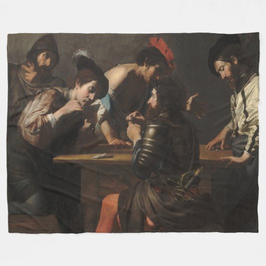 Die Schwindler, Söldner Spielkarten Fleecedecke (Vorderseite (Horizontal))