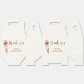 Die Scoop Bow Ice Cream Baby Dusche Vielen Dank Geschenkschachtel (Ungeklappt)