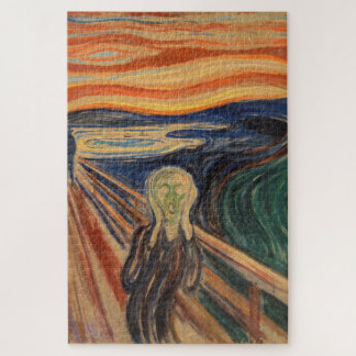 Die Scream Art von Edvard Mu Puzzle