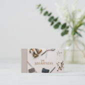 Die Seamstress Business Card Visitenkarte (Stehend Vorderseite)
