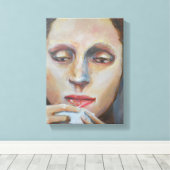 Die Seamstress Leinwanddruck (Insitu (Holzboden))