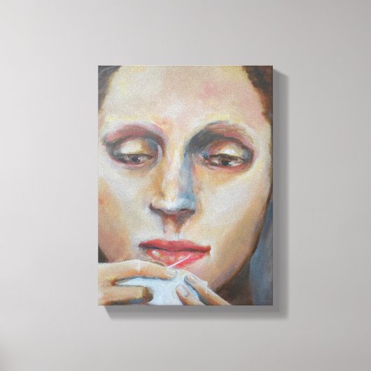 Die Seamstress Leinwanddruck (Vorderseite)