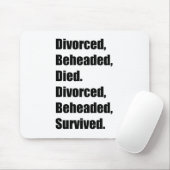 Die sechs Ehefrauen von Henry VIII Mousepad (Mit Mouse)