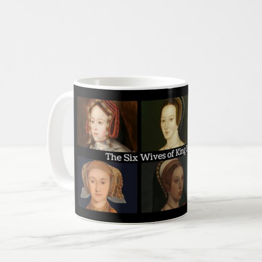 Die sechs Ehefrauen von Tasse Henrys VIII (Vorderseite Links)