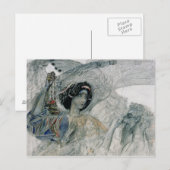 Die sechs Flügeldrachen vom Propheten Postkarte (Vorne/Hinten)