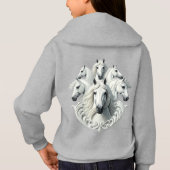DIE SECHS PFERDE HOODIE (Rückseite)