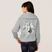 DIE SECHS PFERDE HOODIE (Schwarz voll)