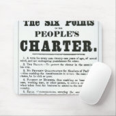 Die sechs Punkte der Charter der Leute Mousepad (Mit Mouse)