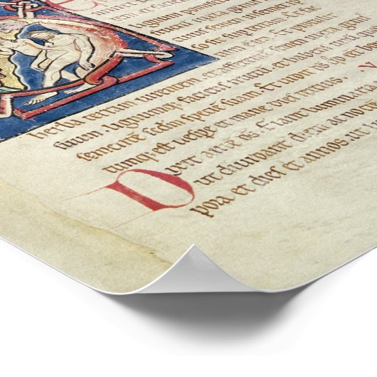 Die sechs Tage der Schöpfung Poster (Ecke)