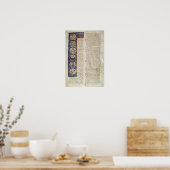 Die sechs Tage der Schöpfung Poster (Küche)