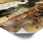 Die sedimentäre Erinnerung Poster (Ecke)