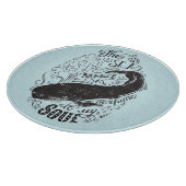 Die Seebrise ist- Parfüm Schneidebrett (Ecke)