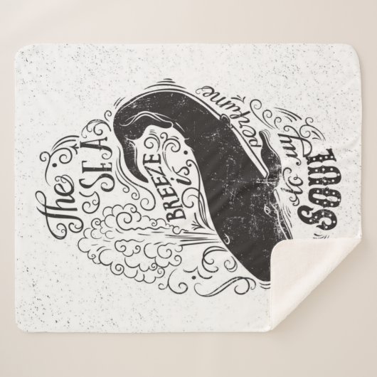 Die Seebrise ist- Parfüm Sherpadecke (Vorderseite (Horizontal))