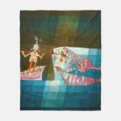 Die Seefahrer, Paul Klee Fleecedecke (Vorderseite)