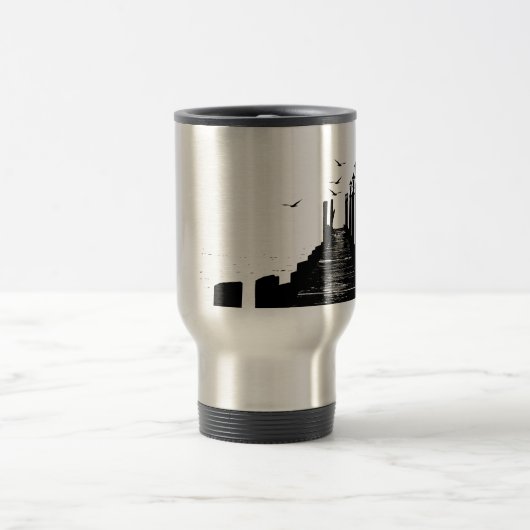 die Seegraswiesen Reisebecher (Mittel)