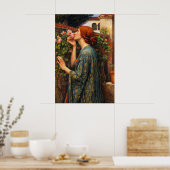 Die Seele der Rose von John William Waterhouse Poster (Küche)