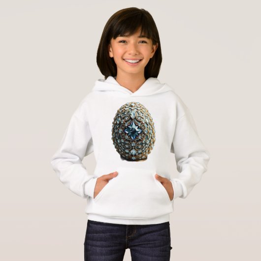 Die Seele des Lichts – Diamant in seiner Reinheit Hoodie (Vorne ganz)