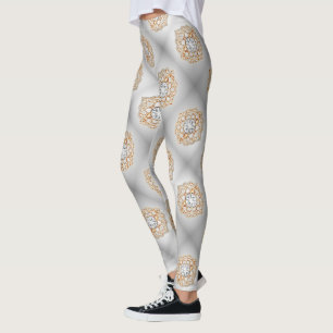 Die Seele des Lichts – Diamant in seiner Reinheit Leggings