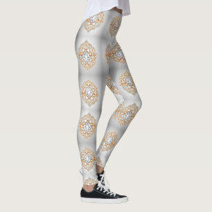 Die Seele des Lichts – Diamant in seiner Reinheit Leggings
