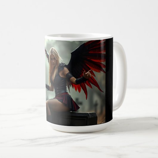 Die Seelensammlerin Kaffeetasse (VorderseiteRechts)