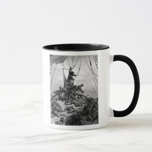 Die Seeleute beruhigt und gequält durch Durst Tasse (Rechts)