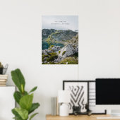 Die Seen von Covadonga, Asturien, Spanien Reise Poster (Heimbüro)
