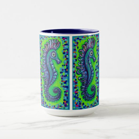 die Seepferd Beverage-Tasse Tasse (Zentrum)