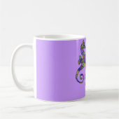Die Seepferd-Regenbogen-Tasse Kaffeetasse (Links)