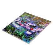 Die Seerosen von Monet Fliese (Seite)