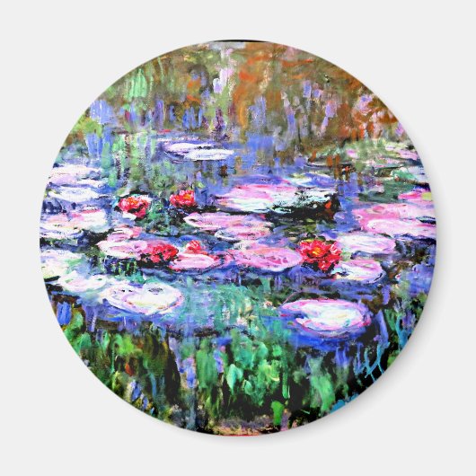 Die Seerosen von Monet, Magnet (Vorne)