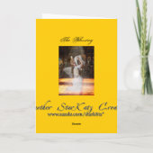 'Die Segen'-Karte Karte (Rückseite)