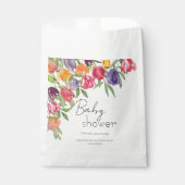 Die Segen-Tulpen der Natur und die Kinderdusche im Geschenktütchen (Vorderseite)