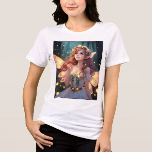Die segensreiche Leinwand der weiblichen Königin, Tri-Blend Shirt