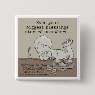 Die Segnungen begannen irgendwo Button