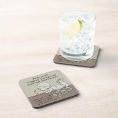 Die Segnungen begannen irgendwo Untersetzer (Rechte Seite)