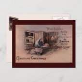 Die Segnungen der Weihnachtspostkarte Feiertagspostkarte (Vorne/Hinten)