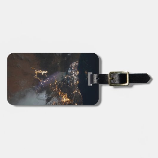 Die Sehenswürdigkeiten von Jazan und seine Vororte Gepäckanhänger (Vorderseite horizontal)