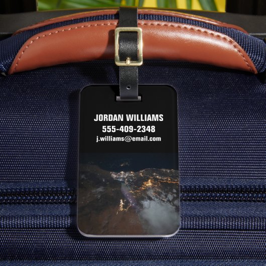 Die Sehenswürdigkeiten von Jazan und seine Vororte Gepäckanhänger (Vorderseite Insitu 2)