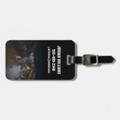 Die Sehenswürdigkeiten von Jazan und seine Vororte Gepäckanhänger (Vorderseite horizontal)