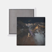 Die Sehenswürdigkeiten von Jazan und seine Vororte Magnet (Vorderseite/Rückseite)