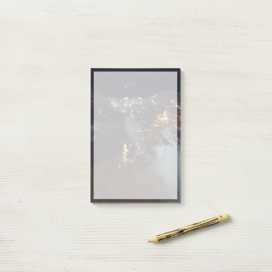 Die Sehenswürdigkeiten von Jazan und seine Vororte Post-it Klebezettel (Auf Schreibtisch)